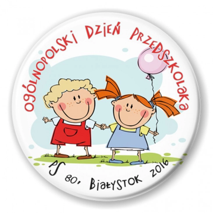 przypinka Ogólnopolski Dzień Przedszkolaka