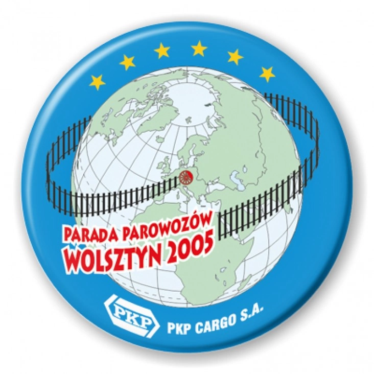 przypinka Parada Parowozów - Wolsztyn 2005