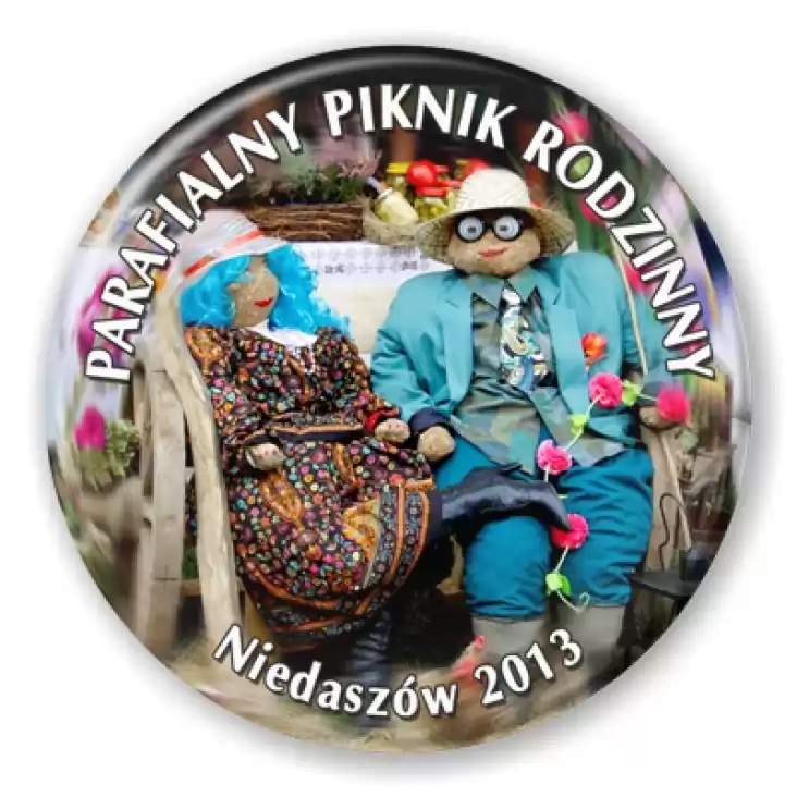 przypinka Parafialny Piknik Rodzinny - Niedaszów 2013