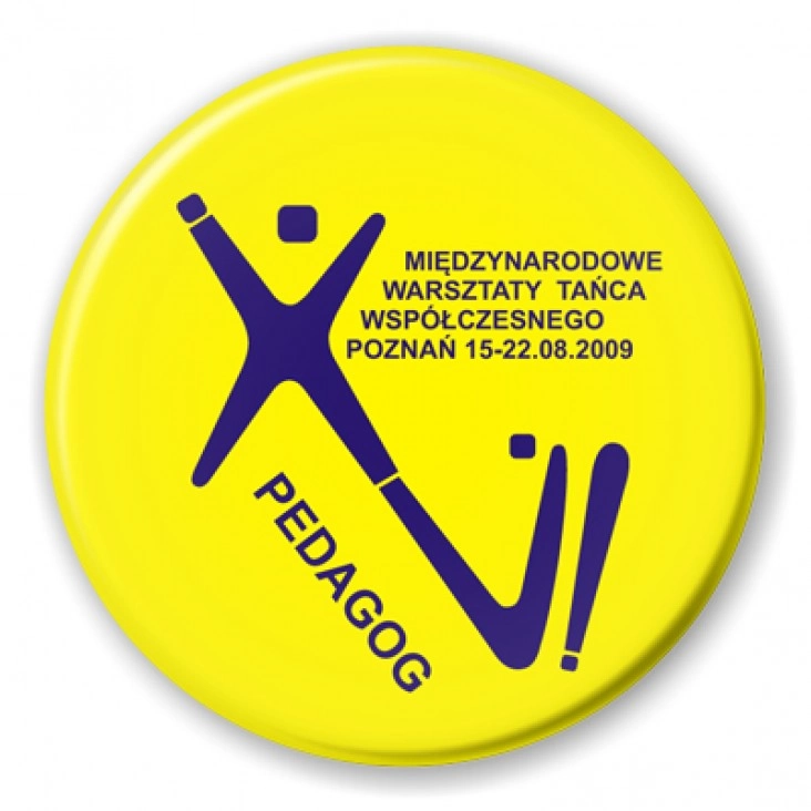 przypinka Polski Teatr Tańca Pedagog