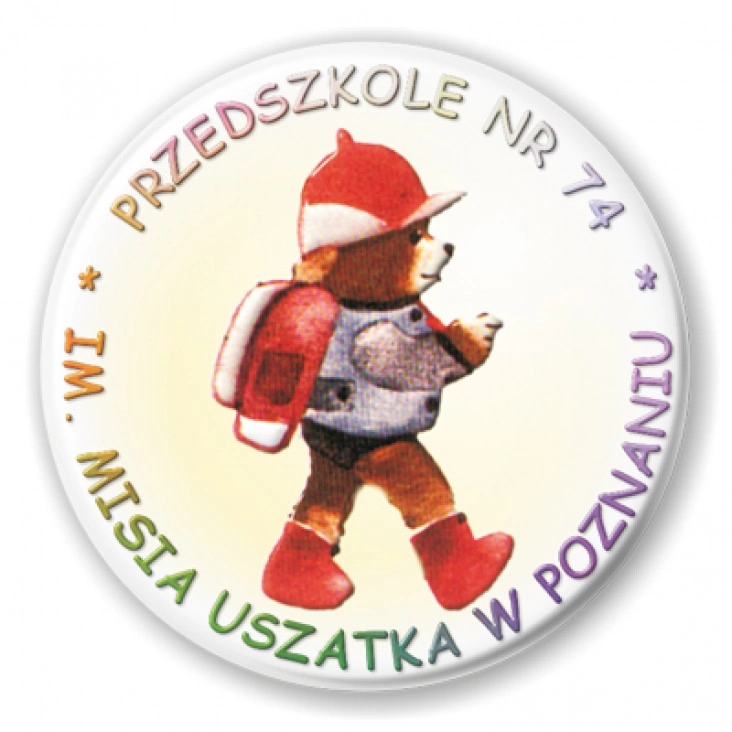 przypinka Przedszkole nr 74 