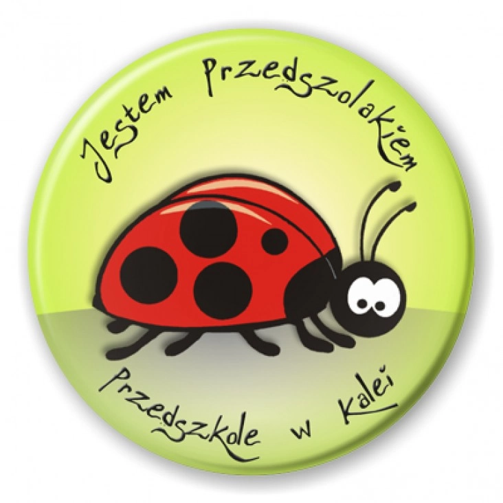 przypinka Przedszkole w Kalei