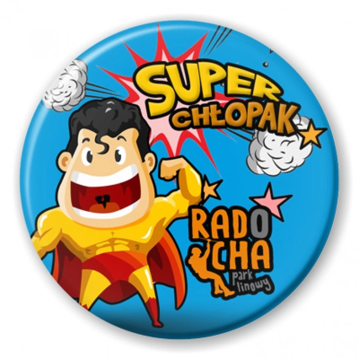 przypinka Radocha - Super Chłopak