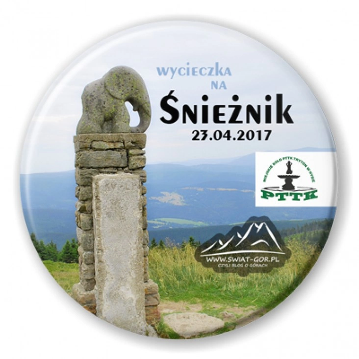 przypinka Śnieżnik
