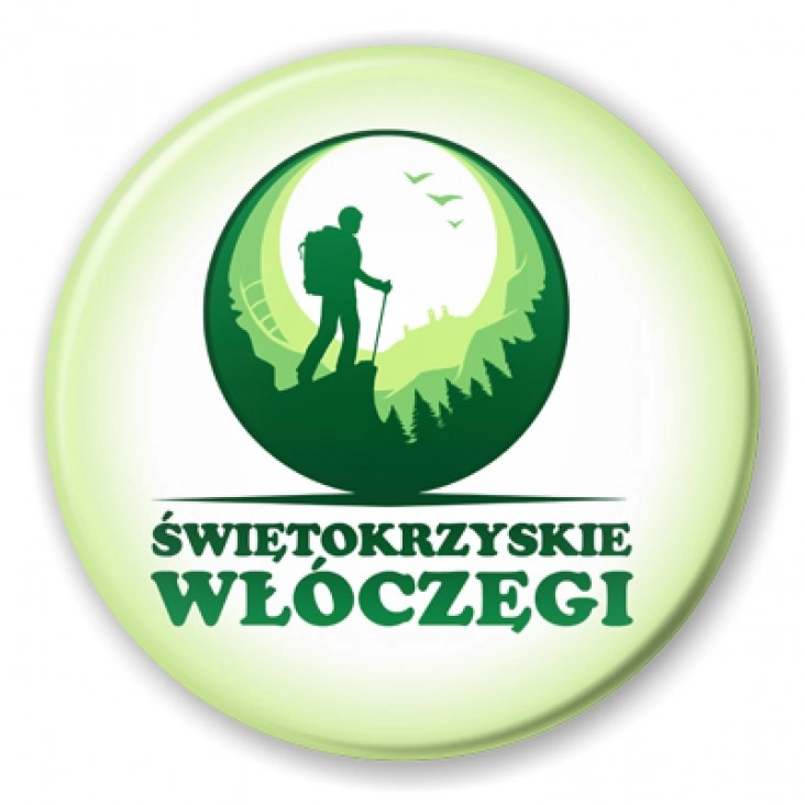 przypinka Świętokrzyskie włóczęgi