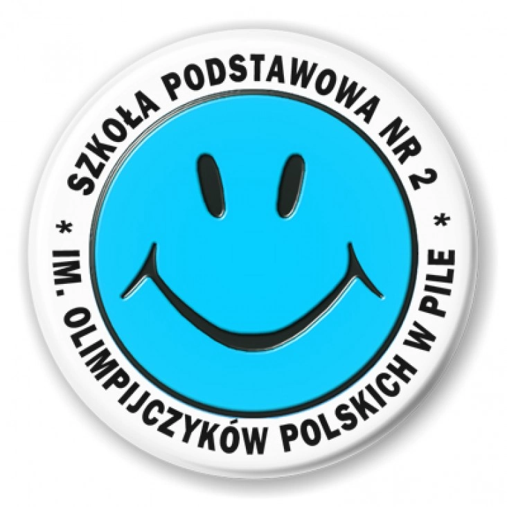 przypinka Szkoła Podstawowa nr 2 w Pile