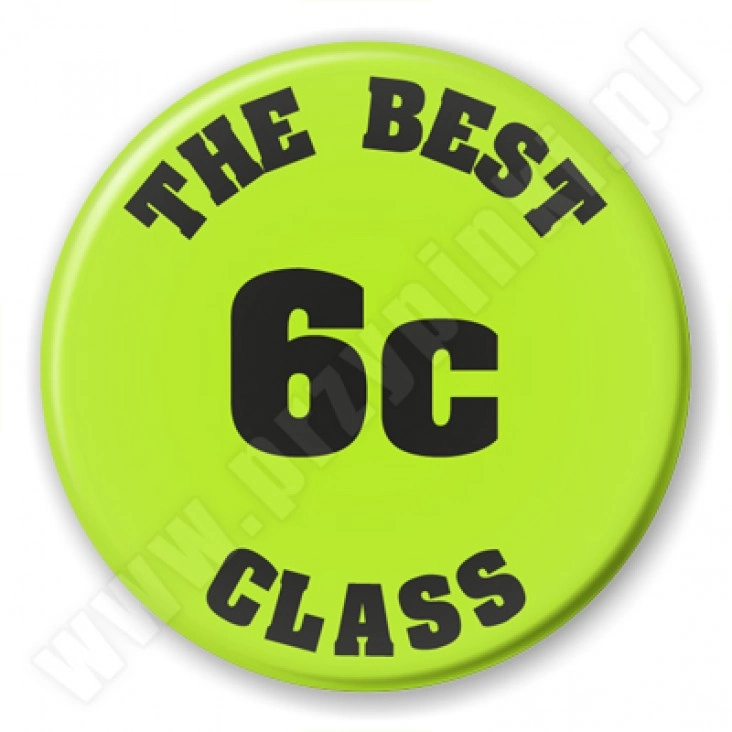 przypinka The best class