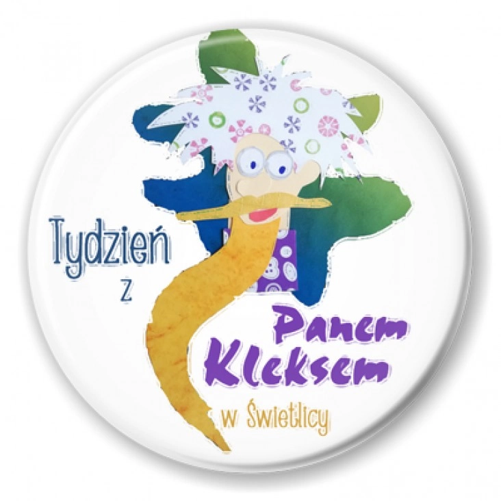 przypinka Tydzień z Panem Kleksem