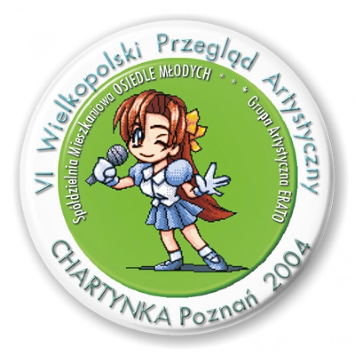 przypinka VI Wielkopolski Przegląd Artystyczny