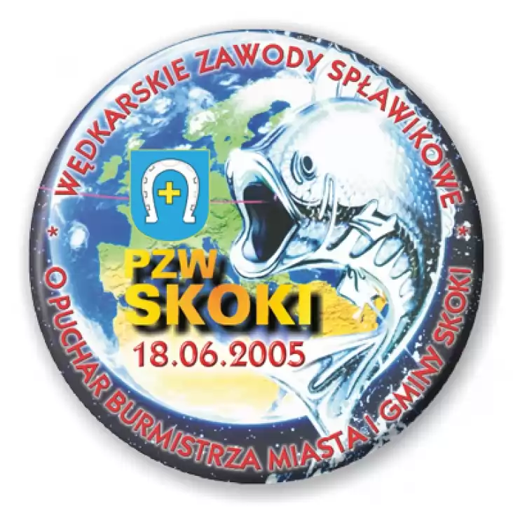 przypinka Wędkarskie Zawody Spławikowe 2005