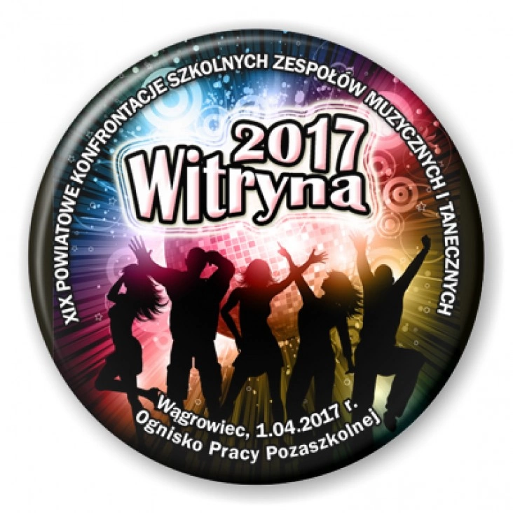 przypinka Witryna 2017