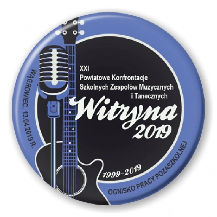 przypinka Witryna 2019