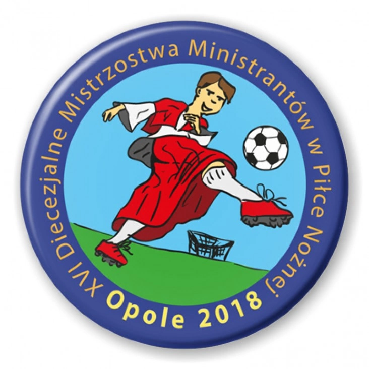 przypinka XVI Diecezjalne Mistrzostwa Ministrantów