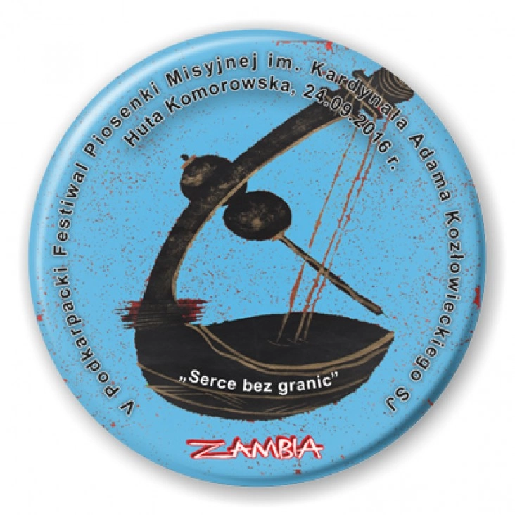przypinka Zambia