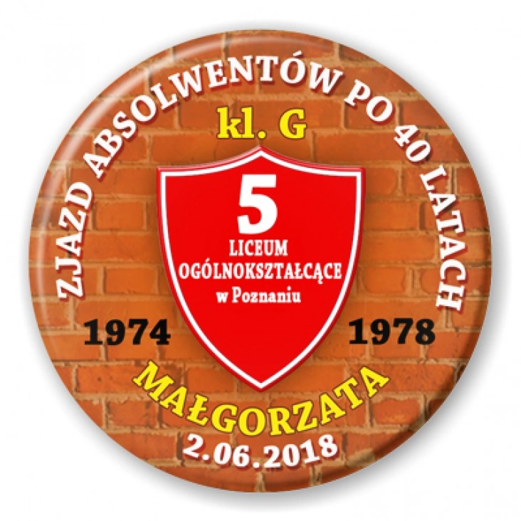 przypinka Zjazd Absolwentów
