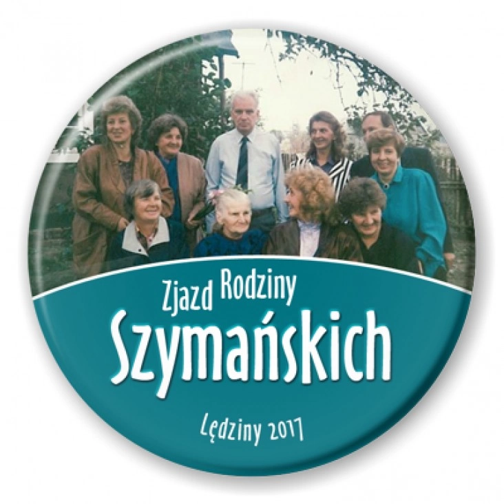 przypinka Zjazd Rodziny Szymańskich