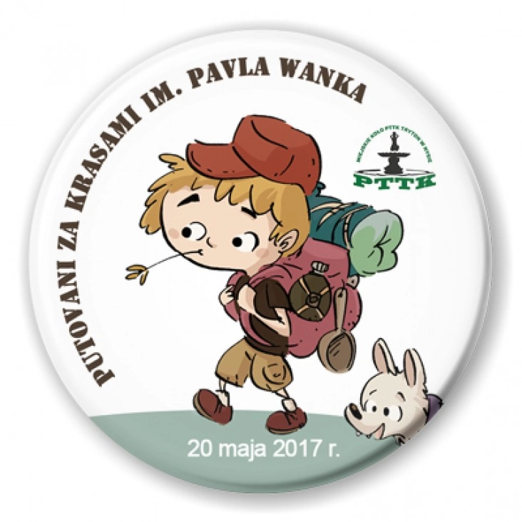 przypinka PTTK Tryton Nysa