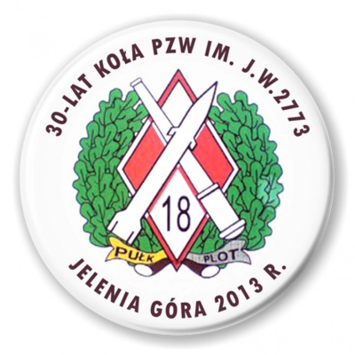 przypinka PZW Jelenia Góra