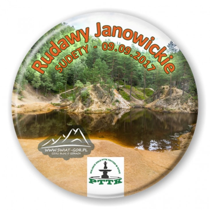 przypinka Rudawy Janowickie
