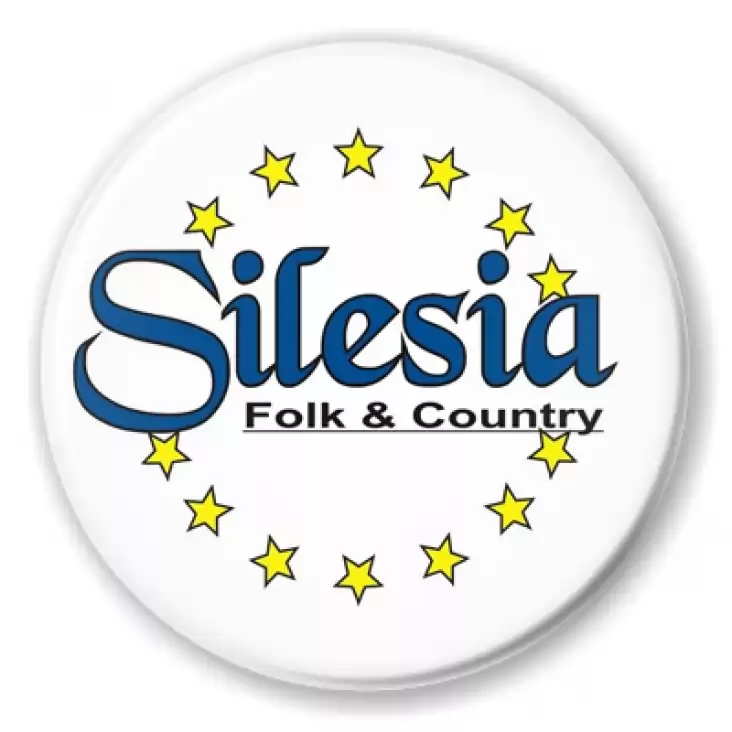 przypinka Silesia - Folk & Country