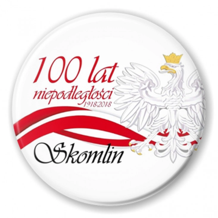 przypinka Skomlin