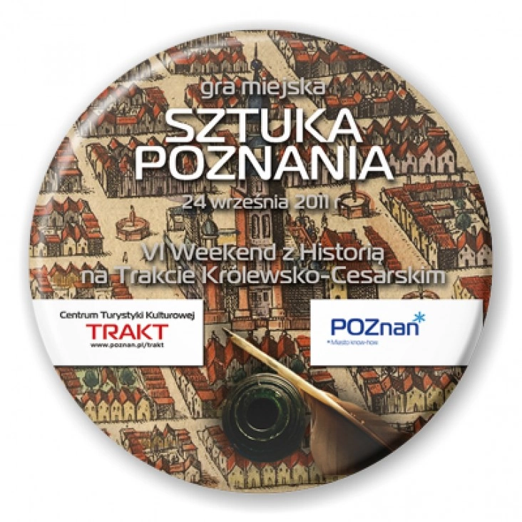 przypinka Sztuka Poznania