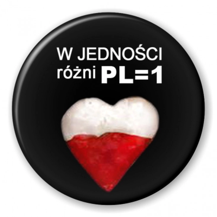 przypinka W jedności różni