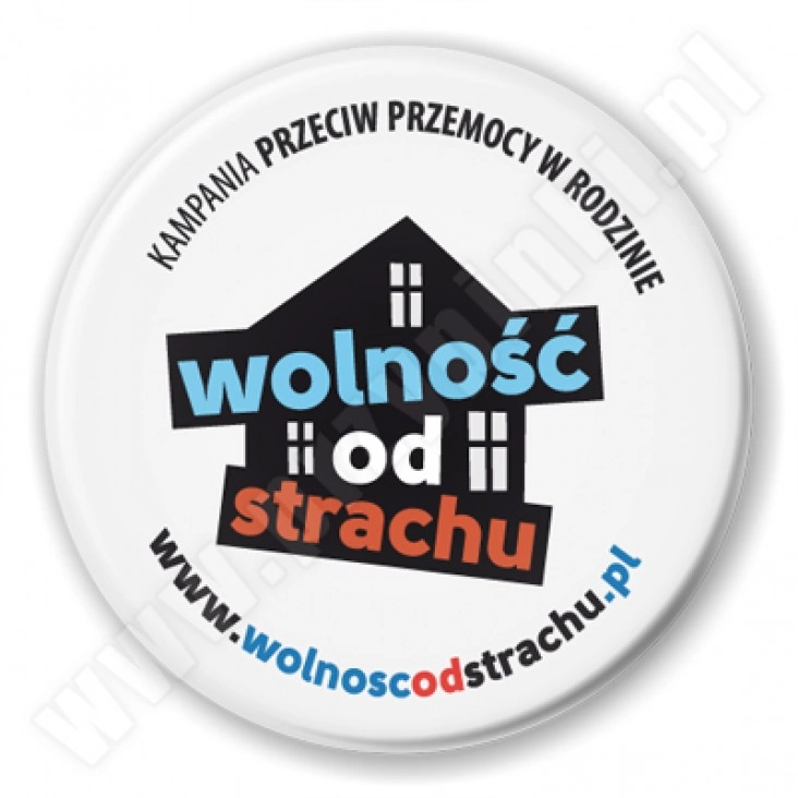 przypinka Wolność od strachu