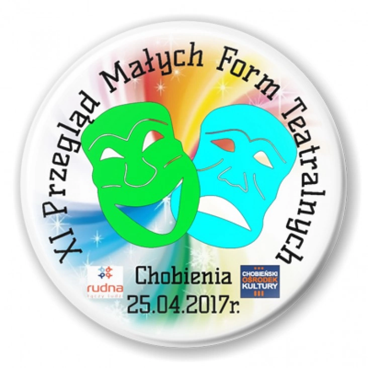 przypinka XI Przegląd Małych Form Teatralnych