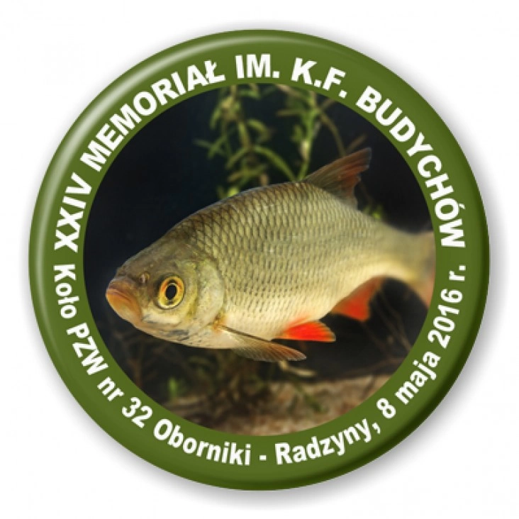 przypinka XXIV Memoriał K.F. Budychów