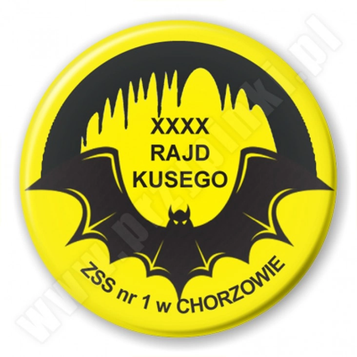 przypinka XXXX Rajd Kusego