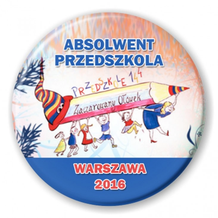 przypinka Zaczarowany ołówek