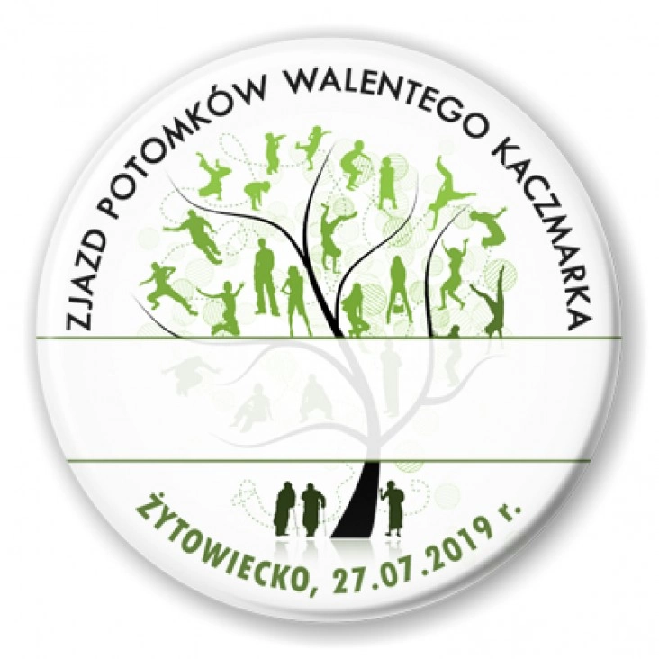 przypinka Zjazd potomków