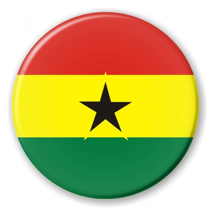 przypinka ghana