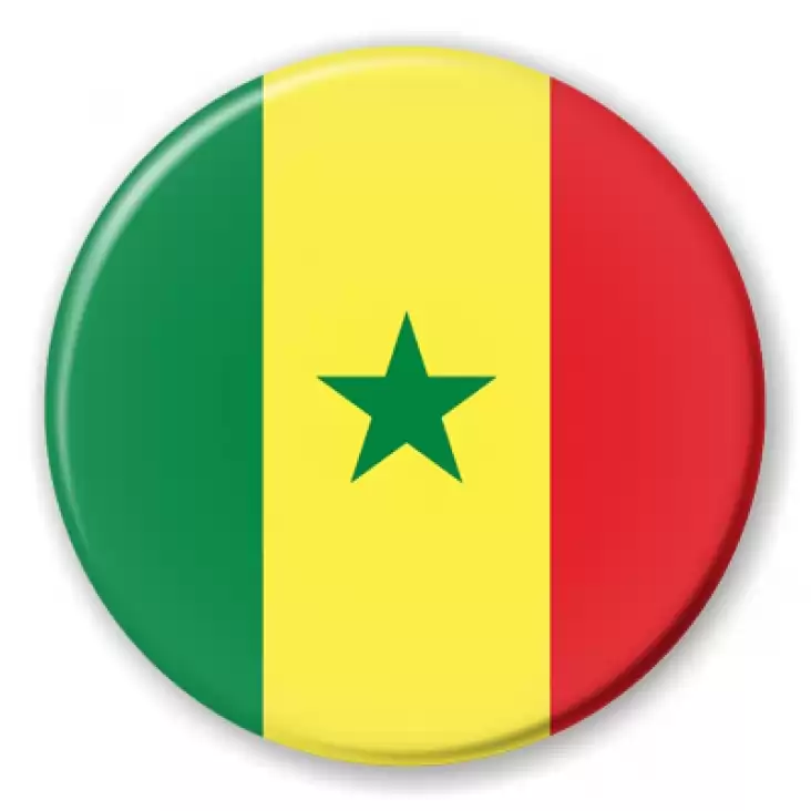 przypinka Senegal