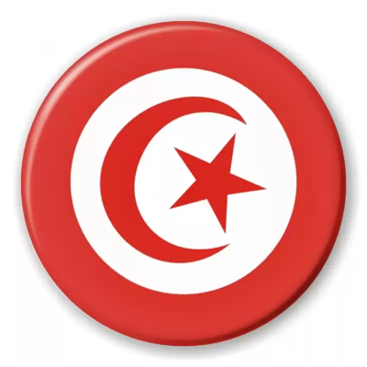 plakietka tunezja tunisiac flaga