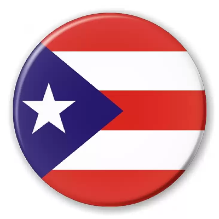 button rico puerto puertori flaga