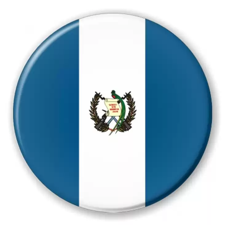 butony gwatemala srodkowa guatemal flaga