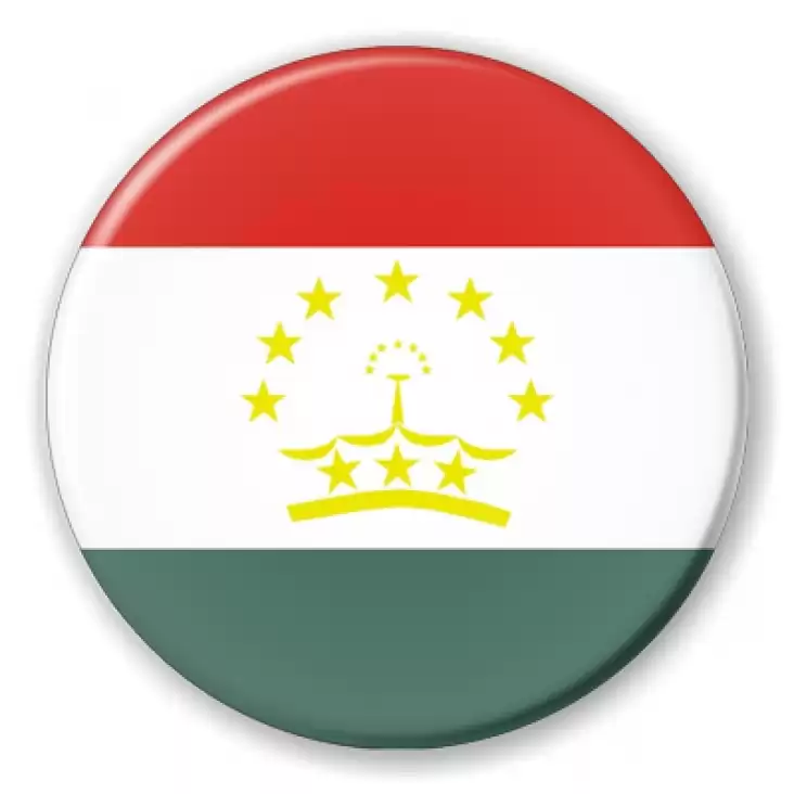 button tajik flaga