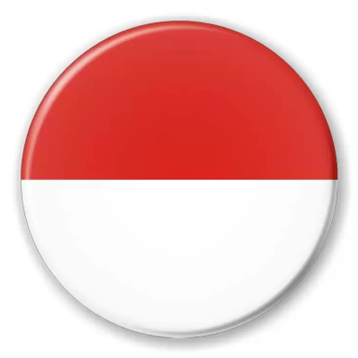 buttony indonezja indonesi flaga