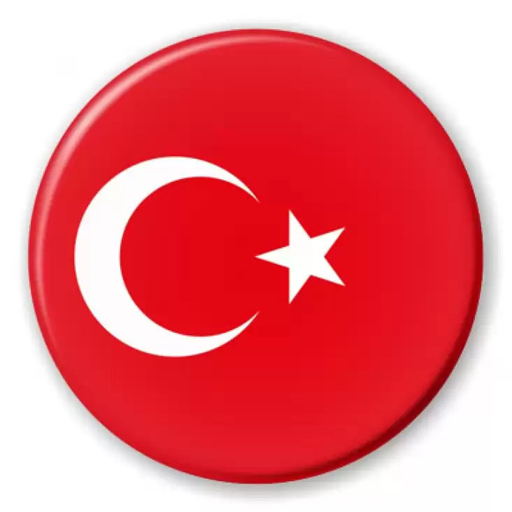 przypinka Flaga Turcja
