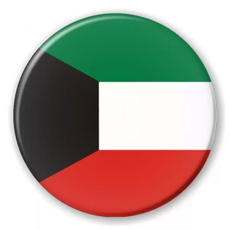 plakietka kuwejt kuwaitc flaga azja