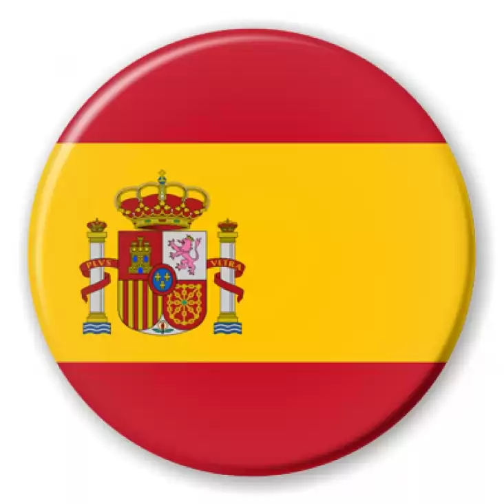 przypinka spain flaga hiszpania