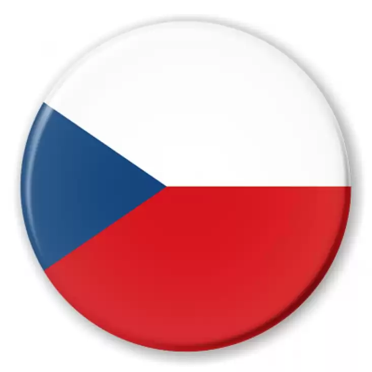 przypinka Flaga Czechy