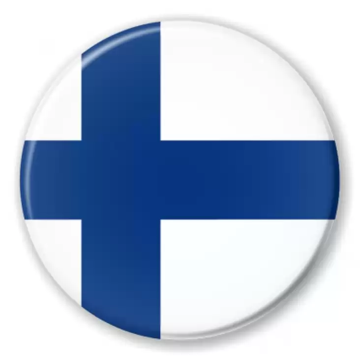 przypinka Flaga Finlandia