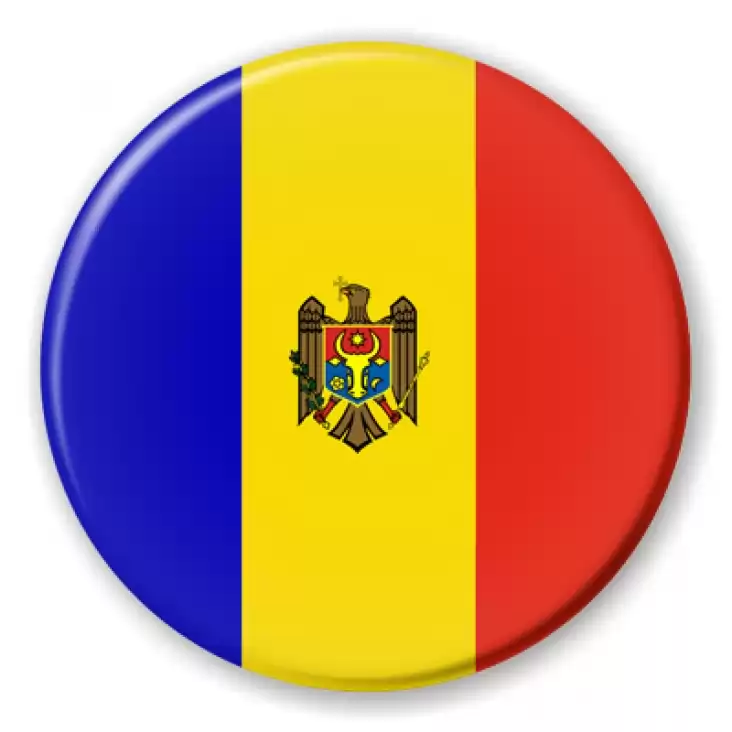 przypinka Flaga Mołdawia
