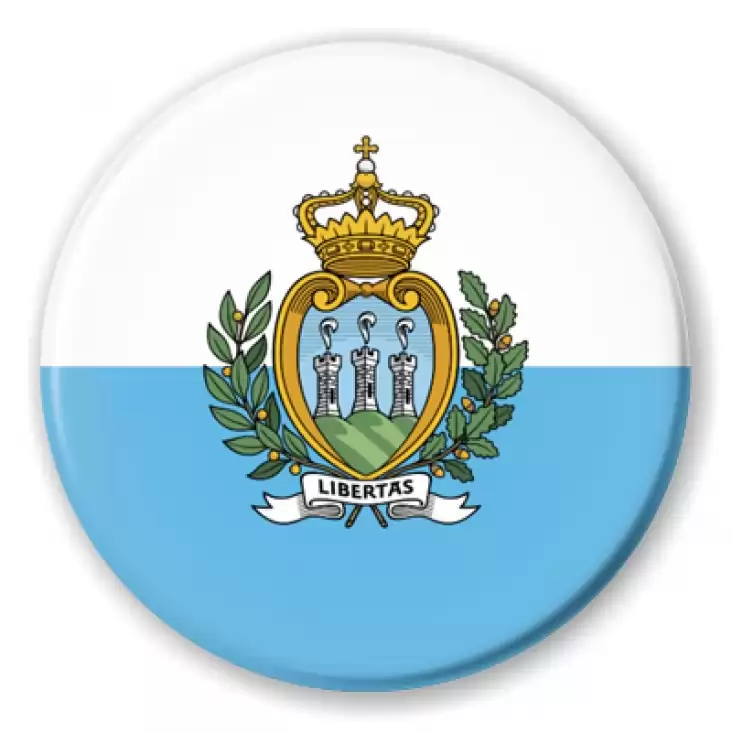 przypinka Flaga San Marino