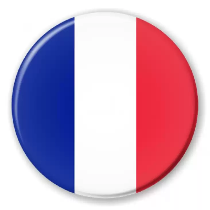 przypinka Flaga Francja