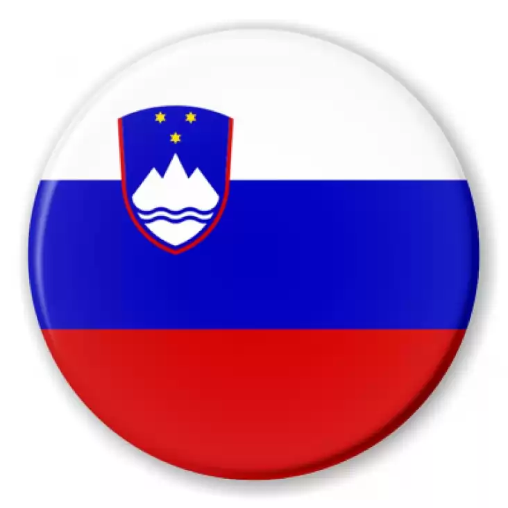 przypinka Flaga Słowenia