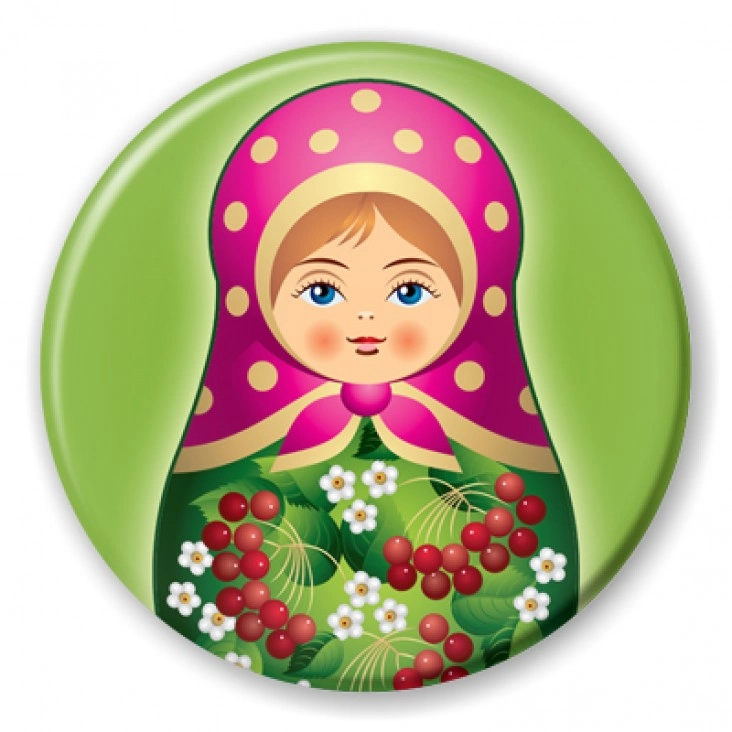 przypinka Matryoshka